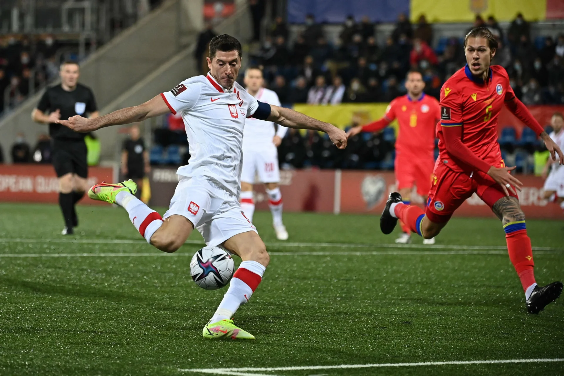 Robert Lewandowski poprowadził zespół do pewnego zwycięstwa w Andorze