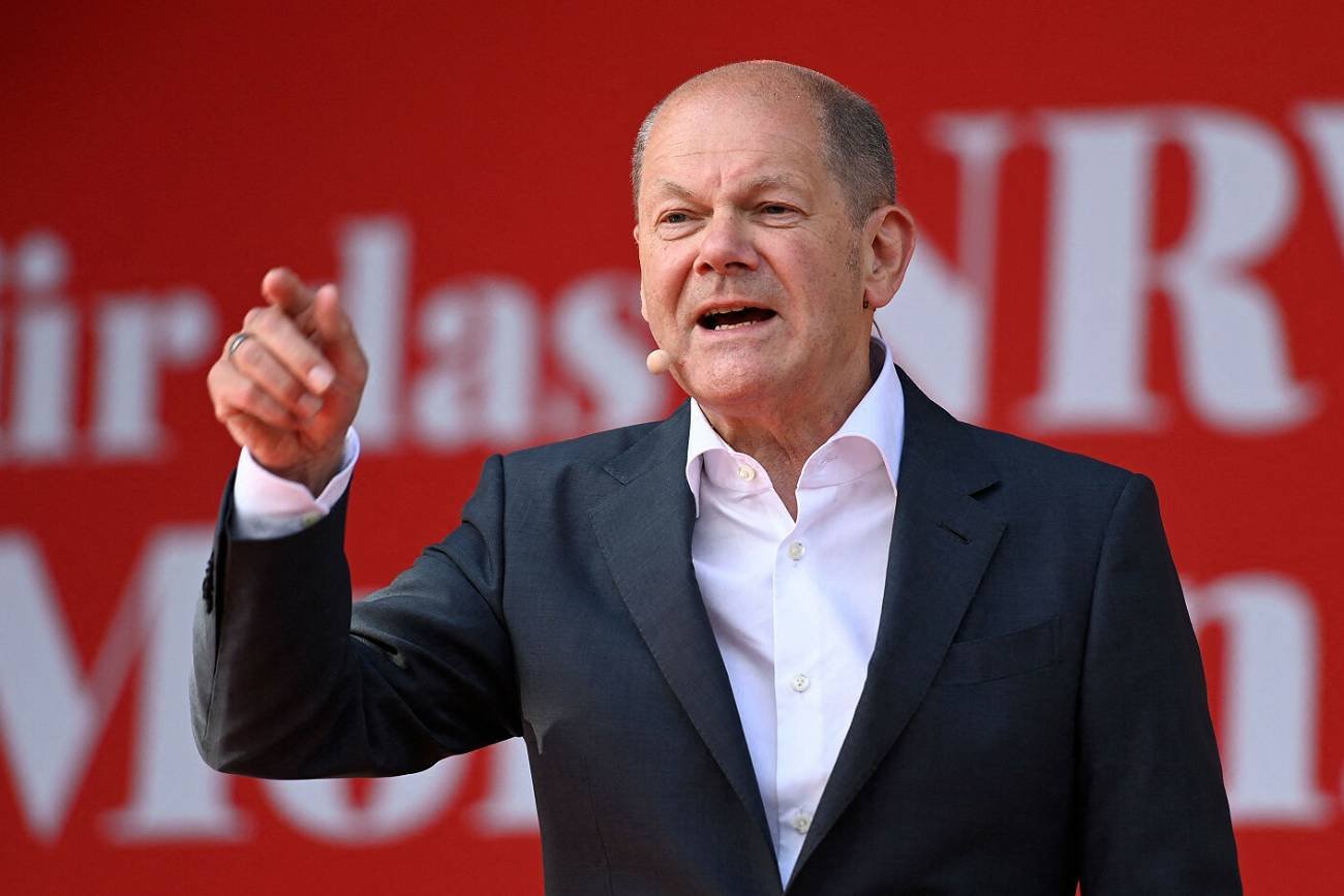 Kanclerz Niemiec Olaf Scholz.