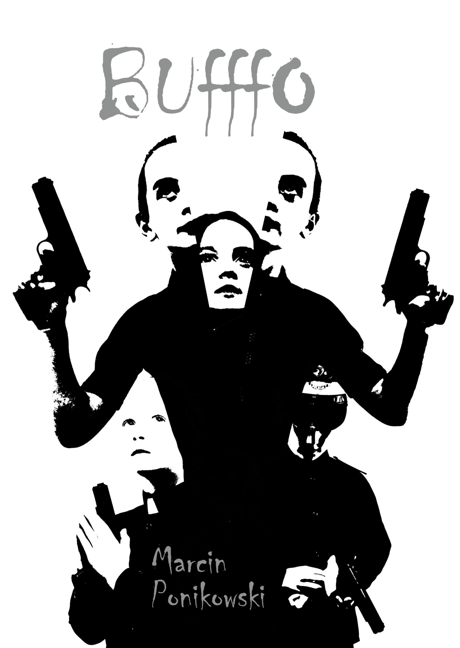 "BUfffO" - strona tytułowa powieści |