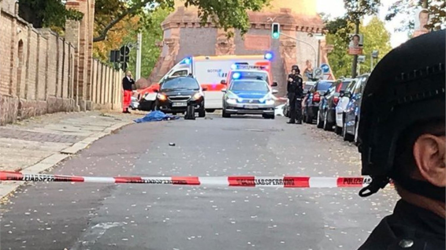 Krwawa strzelanina w Halle. Nie żyją dwie osoby.