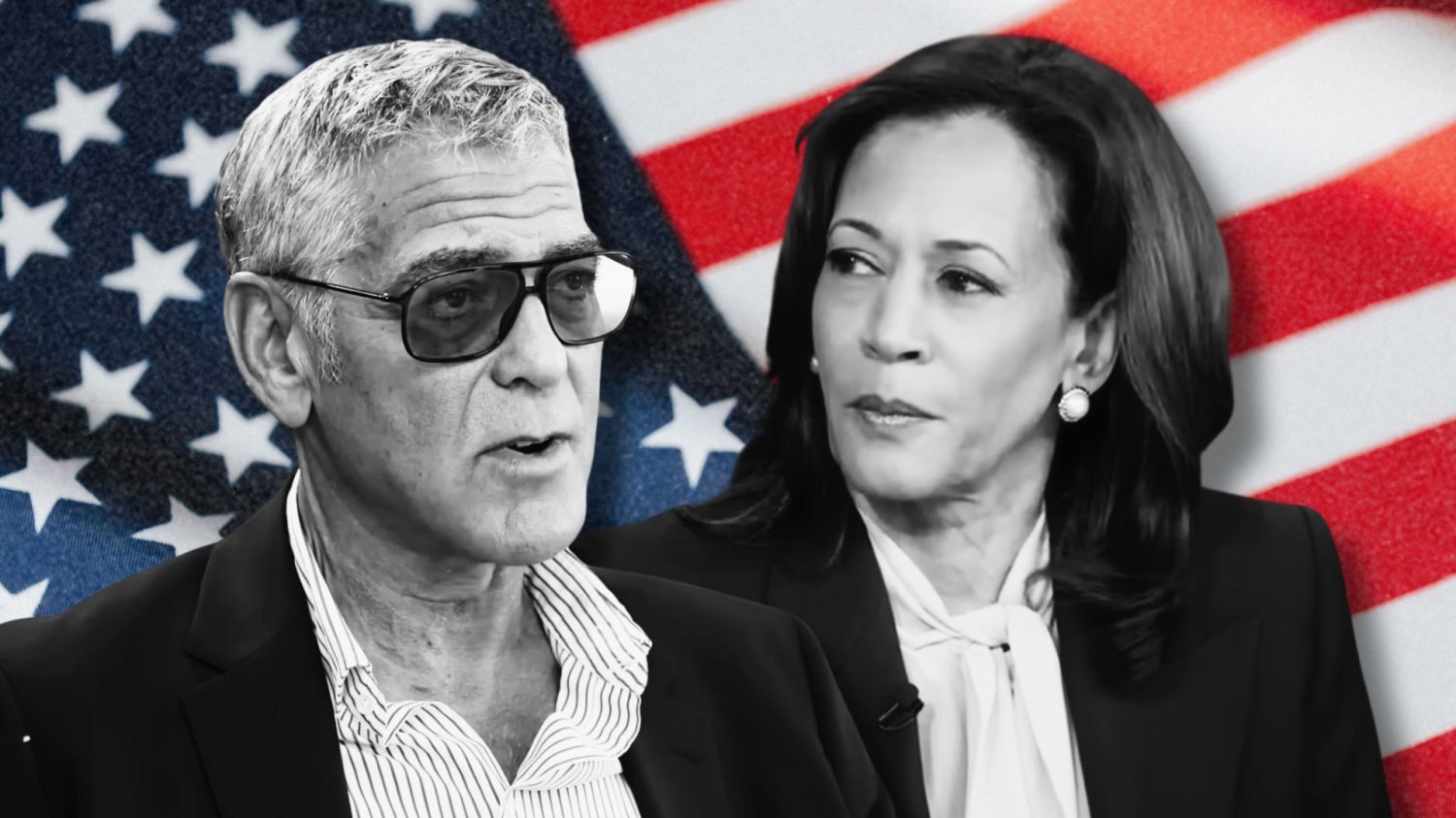 George Clooney i Kamala Harris