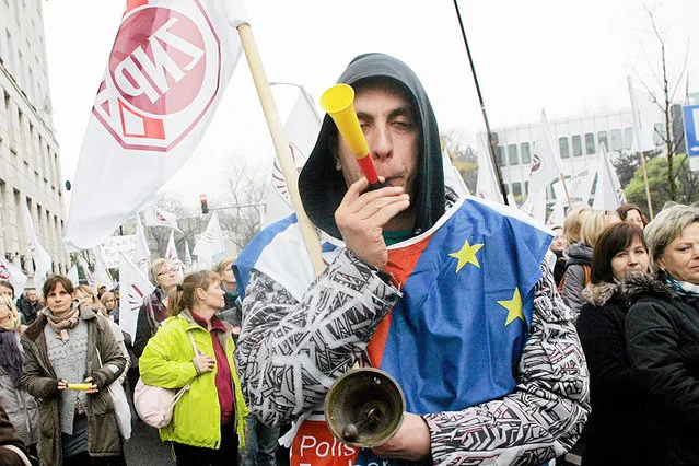 W poniedziałek na ulice większych miast wyjdą protestować nauczyciele.