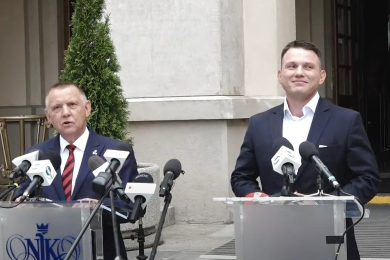 Sławomir Mentzen i Sławomir Banaś.