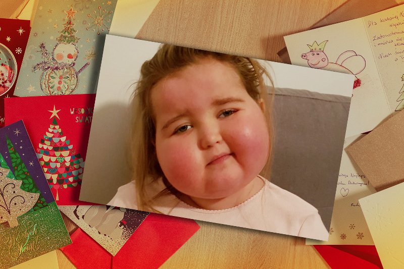 Specjalnie dla 5-letniej Natalki rodzina postanowiła zorganizować Święta Bożego Narodzenia w listopadzie.