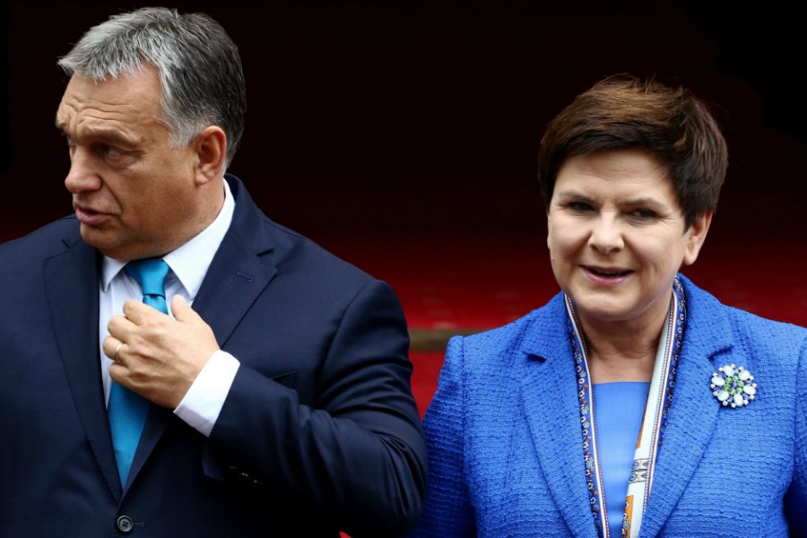Beata Szydło spotkała się z Viktorem Orbanem w Budapeszcie.