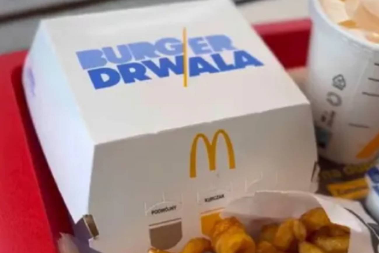 Burger Drwala – tiktoker pokazał, co lepiej kupić i wywołał burzę