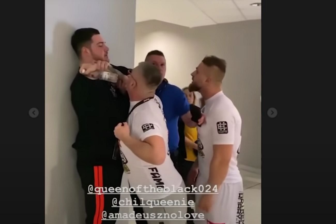 Amadeusz "Ferrari" Roślik rzucił się na pomoc swojej koleżance i "wyjaśnił" agresora