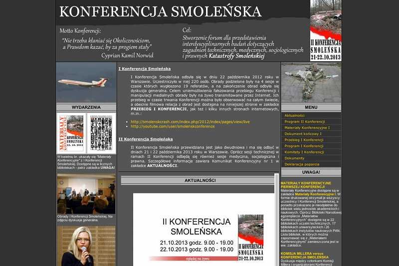 Na II Konferencji Smoleńskiej naukowcy będą rozmawiać m.in. o wybuchu na pokaładzie tupolewa.