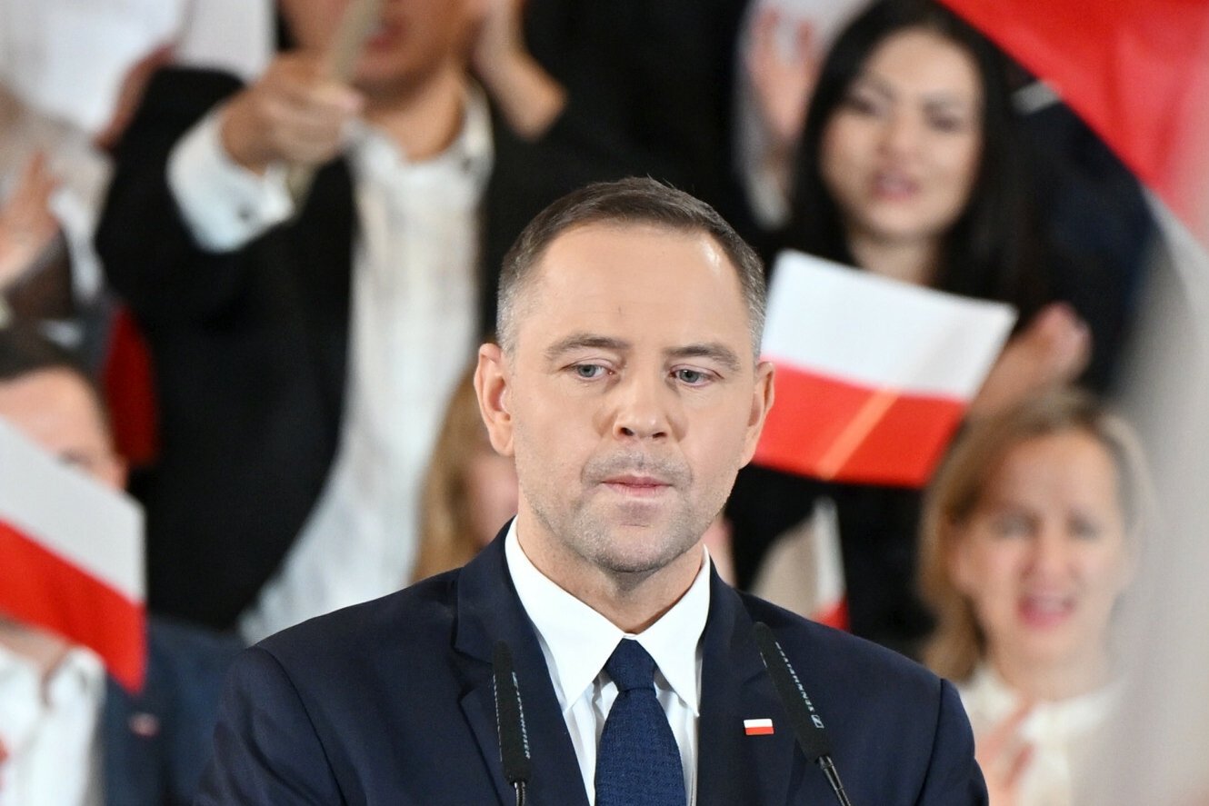 Pierwsze przemówienie Nawrockiego w roli kandydata. Ta rzecz zwracała uwagę.