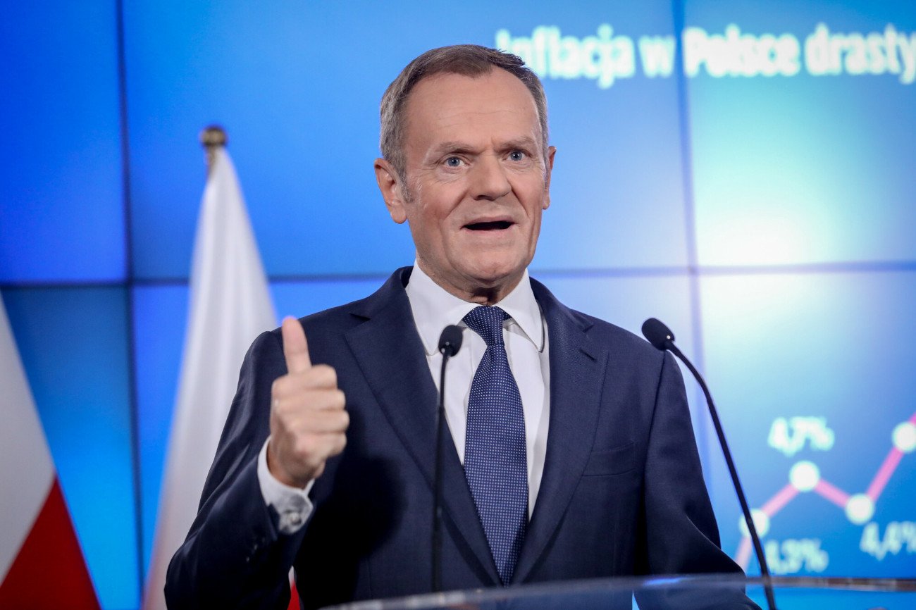 Donald Tusk zwołał konferencję prasową.