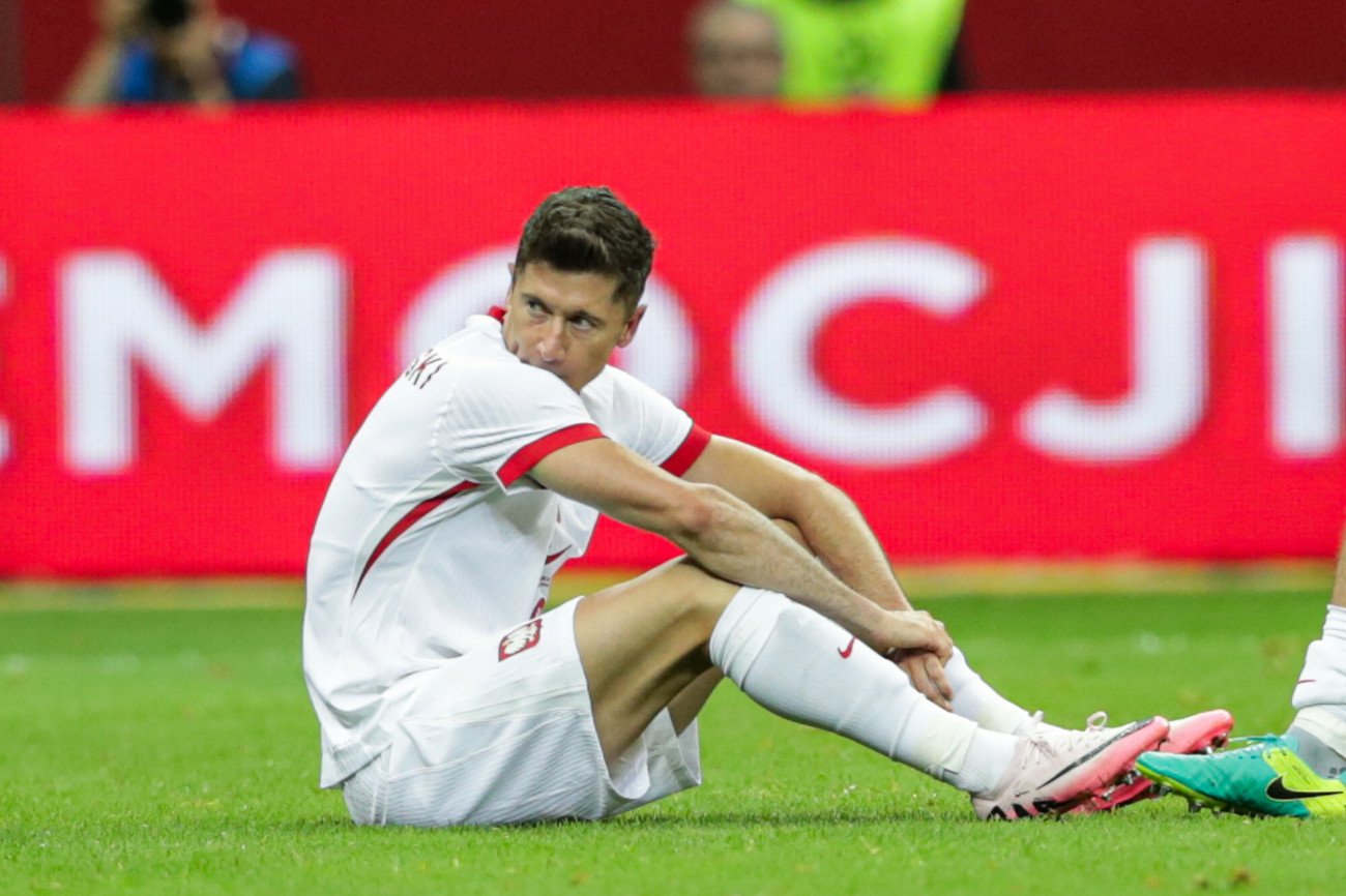 Robert Lewandowski nie zagra w pierwszym meczu reprezentacji Polski na Euro 2024