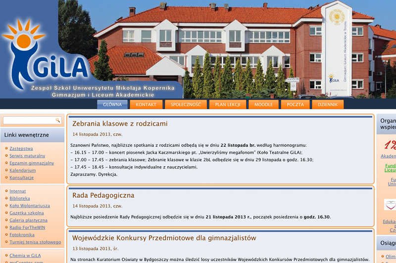 UMK nie ma już pieniędzy na dokładanie do Gimnazjum i Liceum Akademickiego.