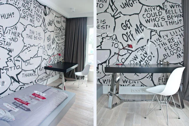 Wnętrze apartamentu pokazowego na osiedlu Hill Park Apartments