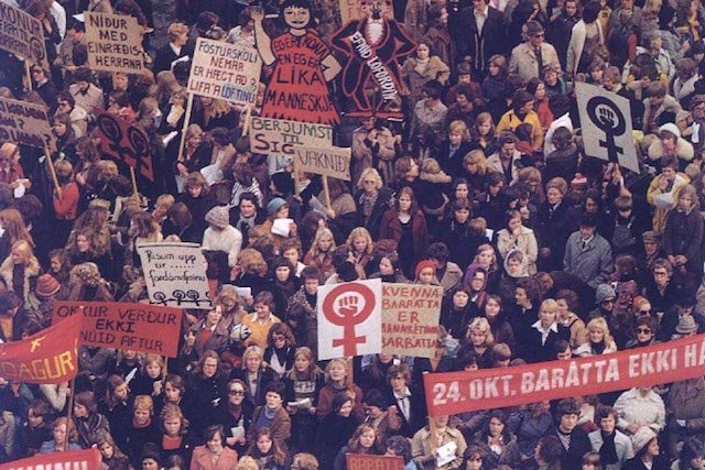 Tego dnia wolne wzięły niemal wszystkie kobiety na Islandii.