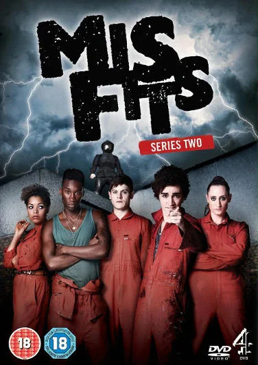 Plakat z serialu "Misfits"