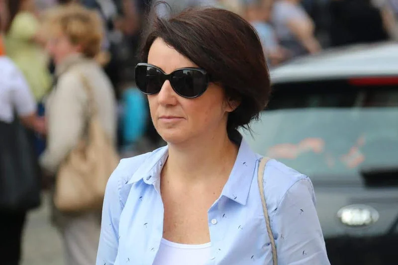 Pani Katarzyna Gwóźdź nie ma sobie nic do zarzucenia. Uważa, że każdy ma prawo do poglądów.