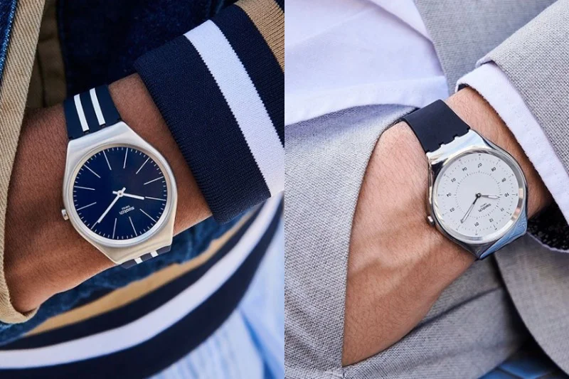 W ofercie marek takich jak Swatch znajdziecie zegarki zarówno w sportowym, jak i eleganckim stylu