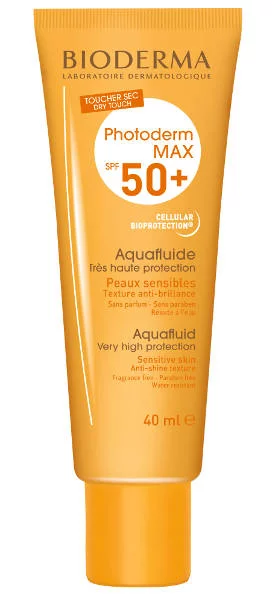Krem z filtrem, jak podkład Aquafluide Photoderm Bioderma / apteki