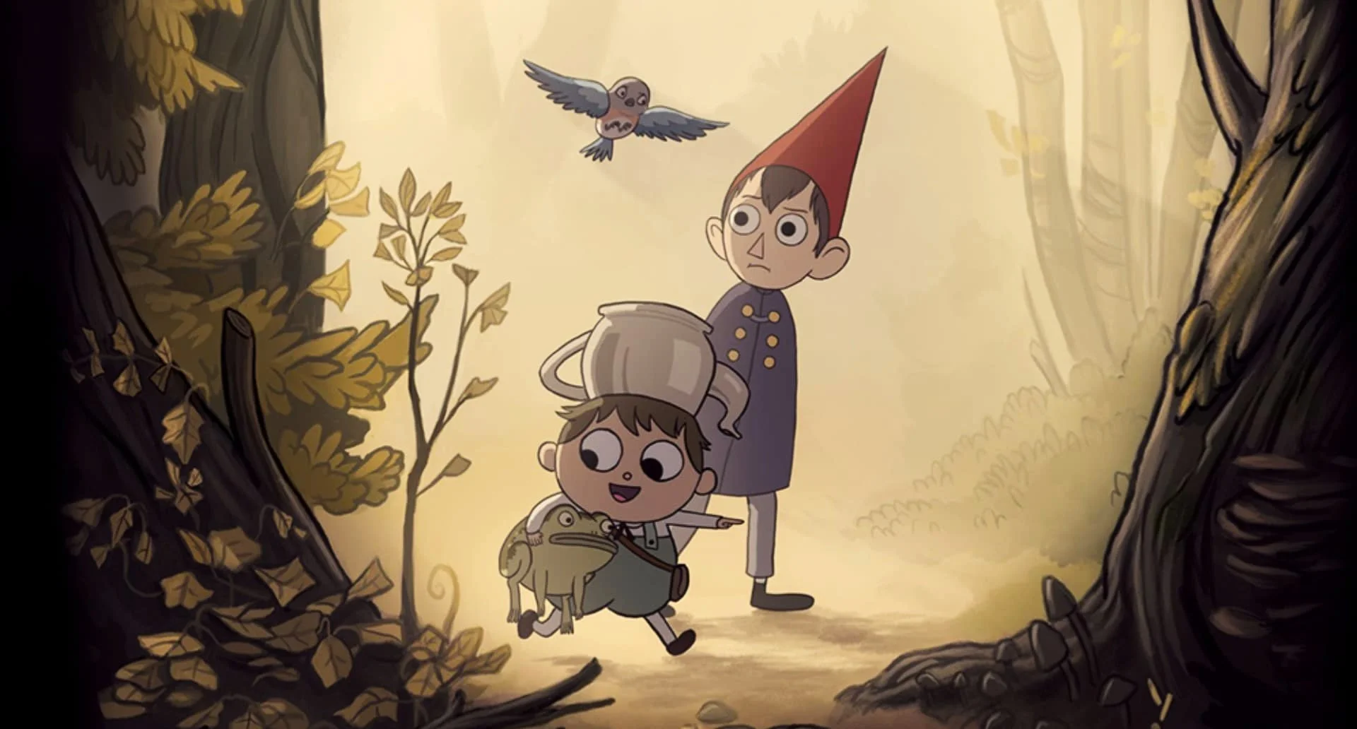Greg i Wirt z serialu "Za bramą ogrodu".