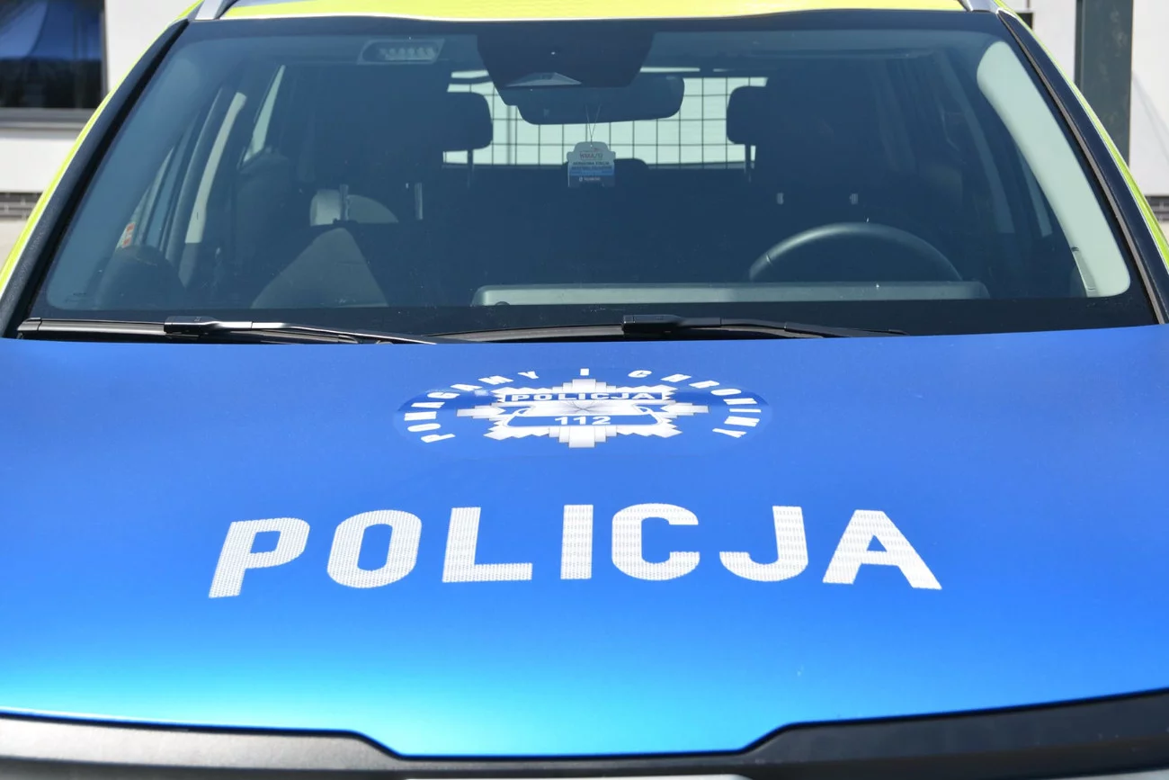 Śmiertelne potrącenie 22-latki na S8 pod Wyszkowem radiowóz ilustracja