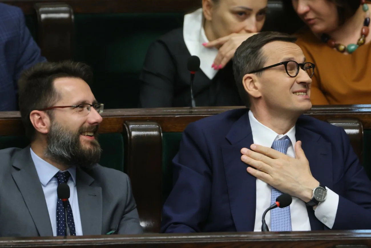 Poseł PiS Radosław Fogiel ocenił szanse rządu Morawieckiego na uzyskanie wotum zaufania