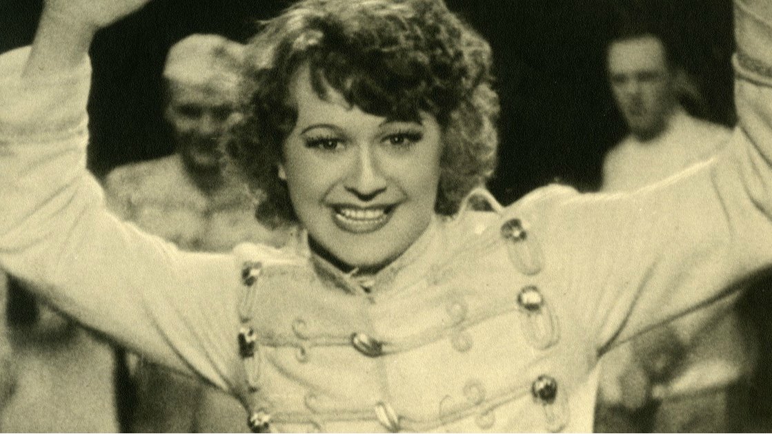 „Manewry miłosne” z 1935 roku. Loda Halama ma 24 lata.