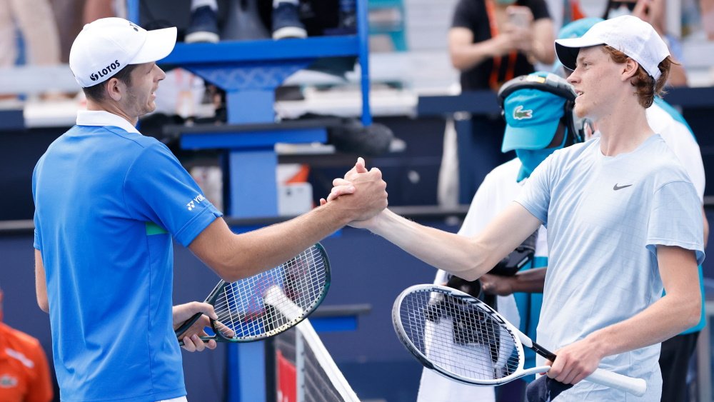 Hubert Hurkacz i Jannik Sinner zanotowali świetny turniej w Miami, obaj awansowali w rankingu ATP