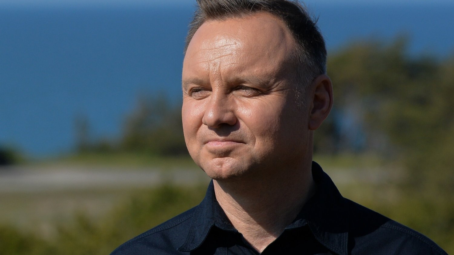 Andrzej Duda odpoczywał nad Bałtykiem, gdzie szalał m.in. na skuterze wodnym.