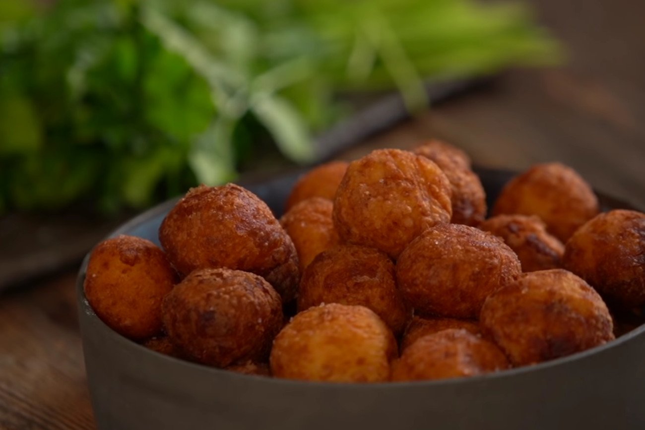 Przepis na kuleczki ziemniaczane.