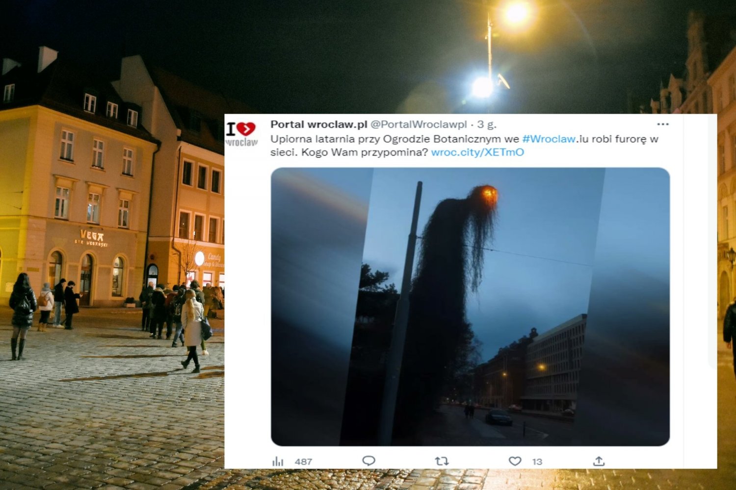 "Upiorna latarnia" we Wrocławiu