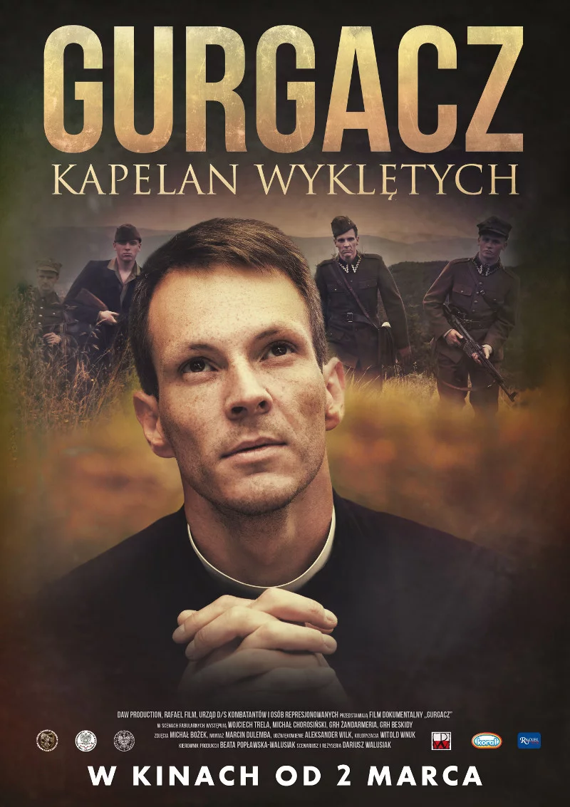 Od dziś w kinach można zobaczyć film "Gurgacz. Kapelan Wyklętych".
