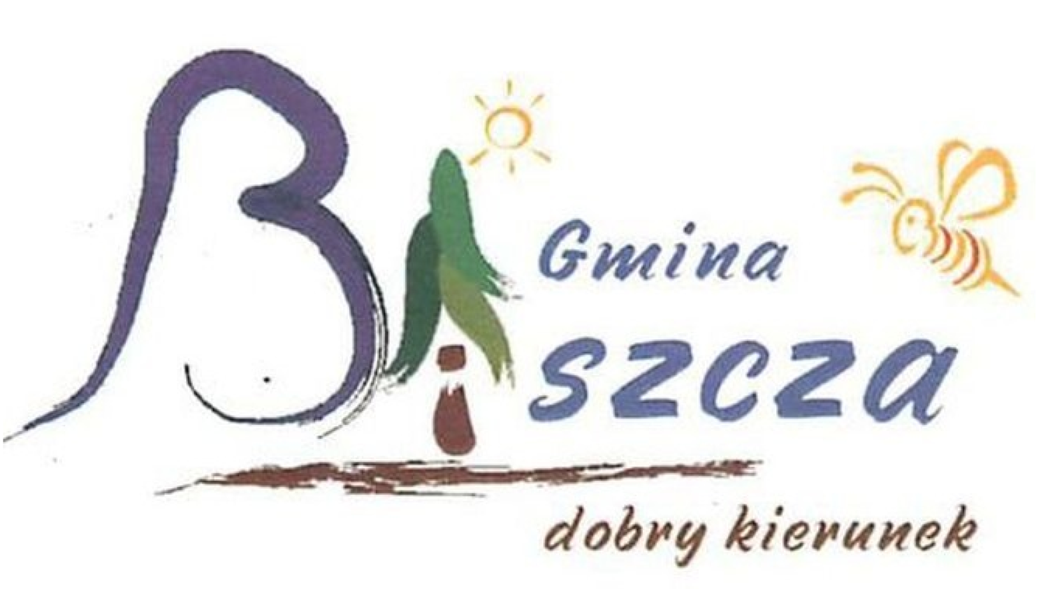 Tak teraz promuje się gmina. Logo narzuca dosyć niefortunne skojarzenia.