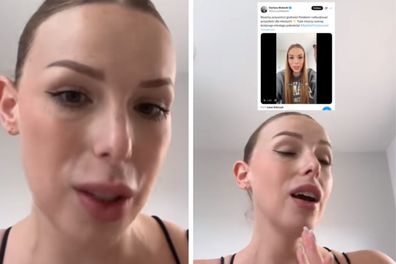 Kim jest influencerka, której filmik na TikToku wykorzystał Matecki? "Jestem bezsilna"