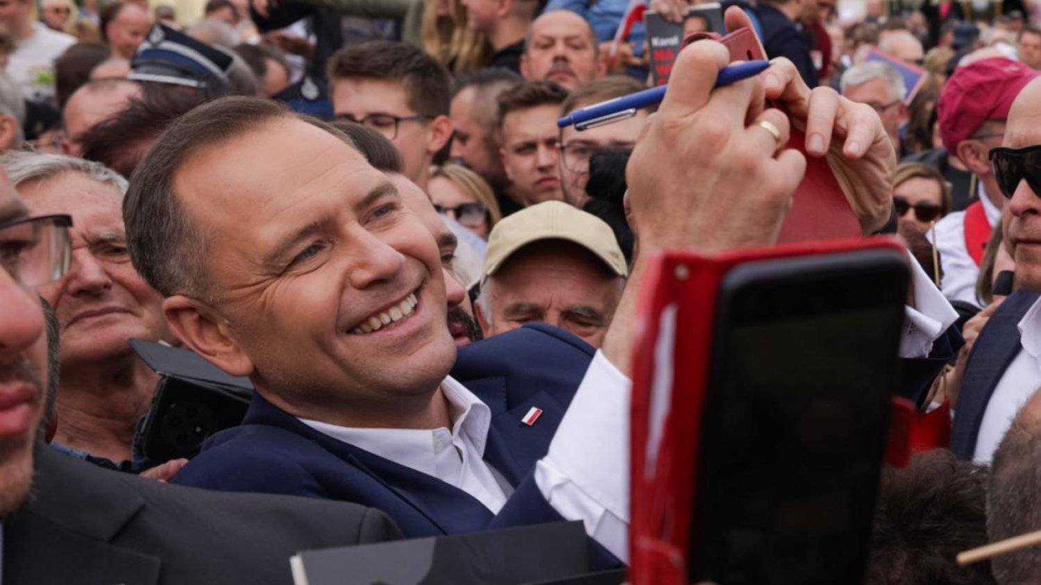 Karol Nawrocki udzielił tylko komenatrza Republice.