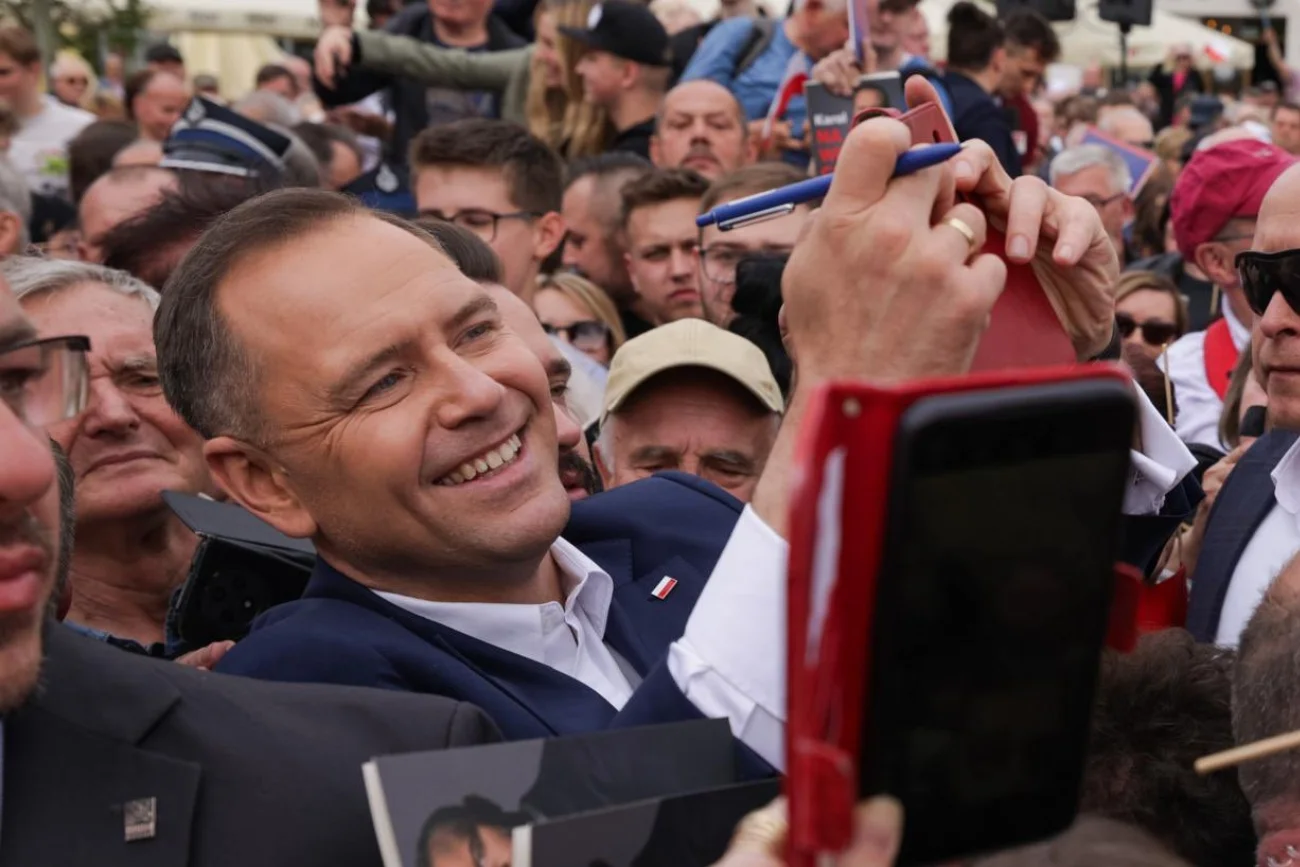 Karol Nawrocki udzielił tylko komenatrza Republice.