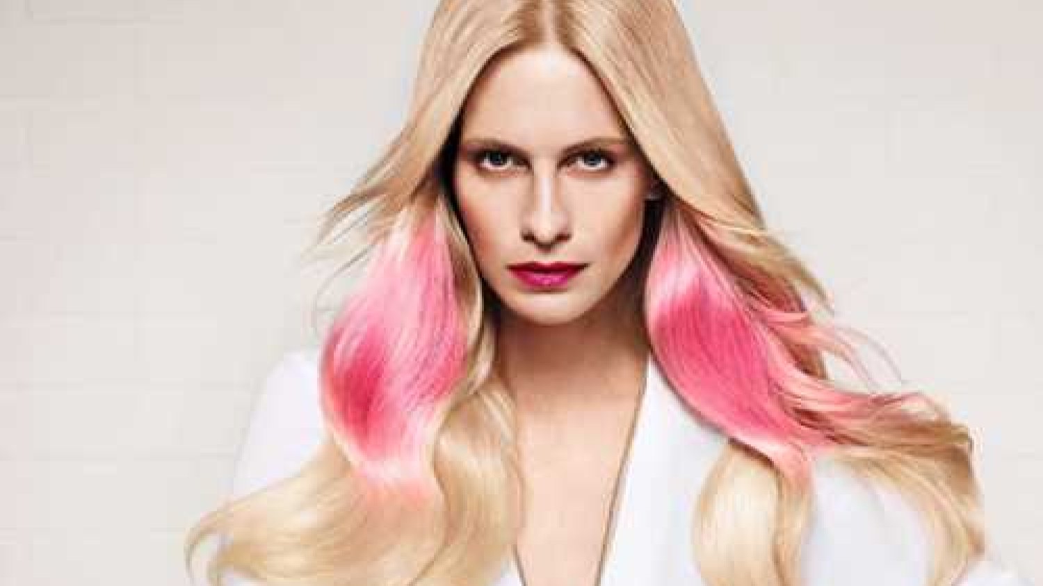 Kolorowe pasma to jeden z najbardziej wyraźnych trendów na wiosnę i lato 2014 u L'Oreal Professionnel