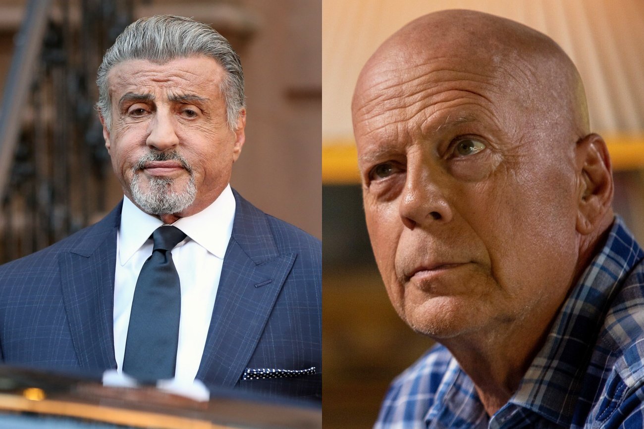 Bruce Willis w ciężkim stanie. Sylvester Stallone mówi o chorym koledze