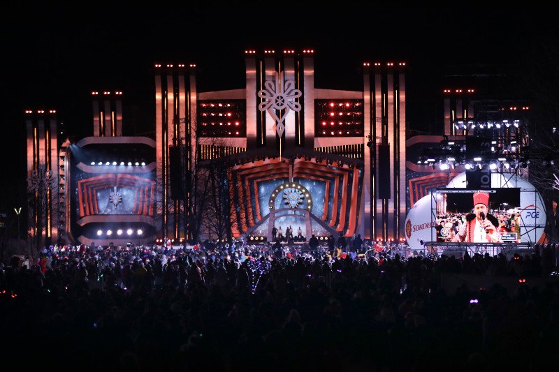 "Sylwester marzeń" w Zakopanem oglądało na miejscu ok. 67 tys. widzów.