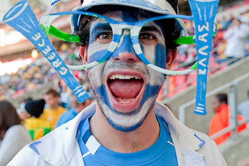 Ostatnio to greccy kibice są lepsi, bardziej wyraziści niż ich reprezentacja.