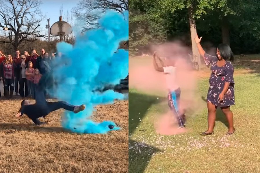 Przyjęcia, na których ujawnia się płeć, to w USA prawdziwy fenomen.