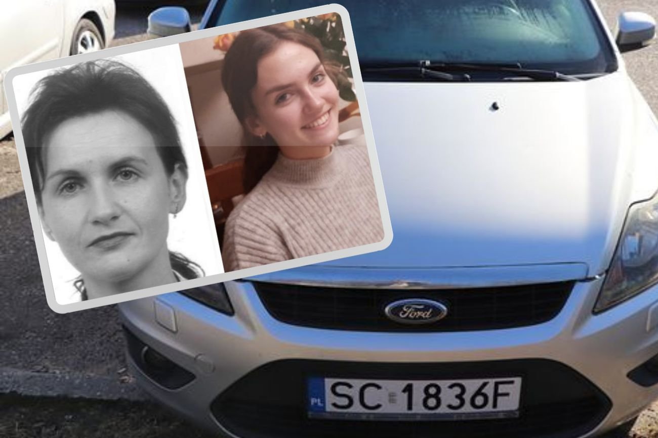 Aleksandra i Oliwia z Częstochowy poruszały się srebrnym fordem focusem.