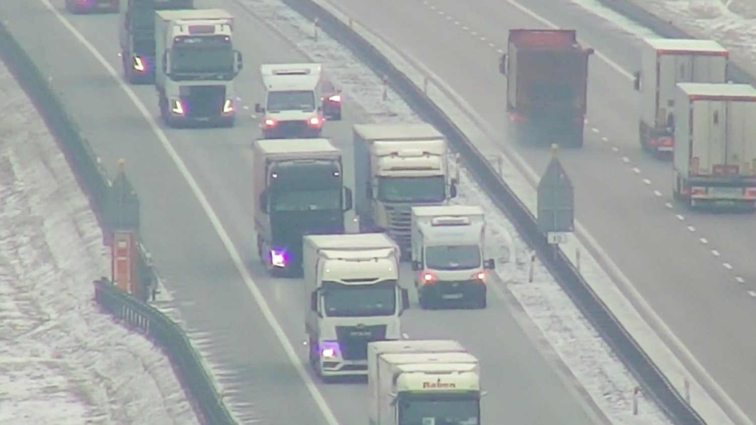 "wyścigi słoni" na A2 "wyścigi słoni" na A2