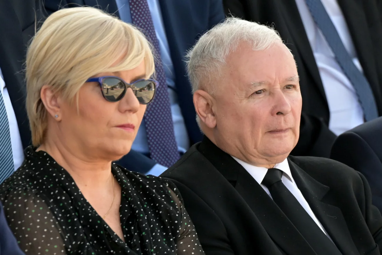 Julia Przyłębska i Jarosław Kaczyński