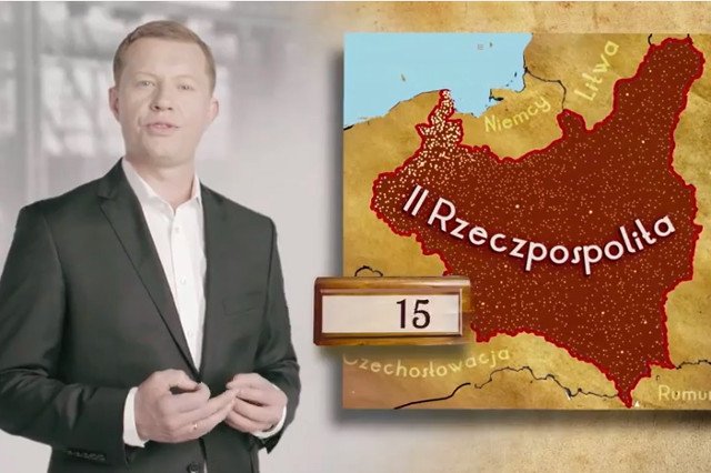 Kadr z filmu "80 lat ZUS"