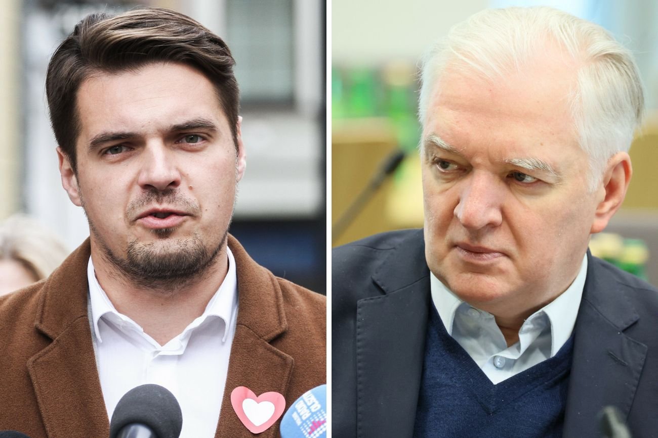 Michał Wypij i Jarosław Gowin