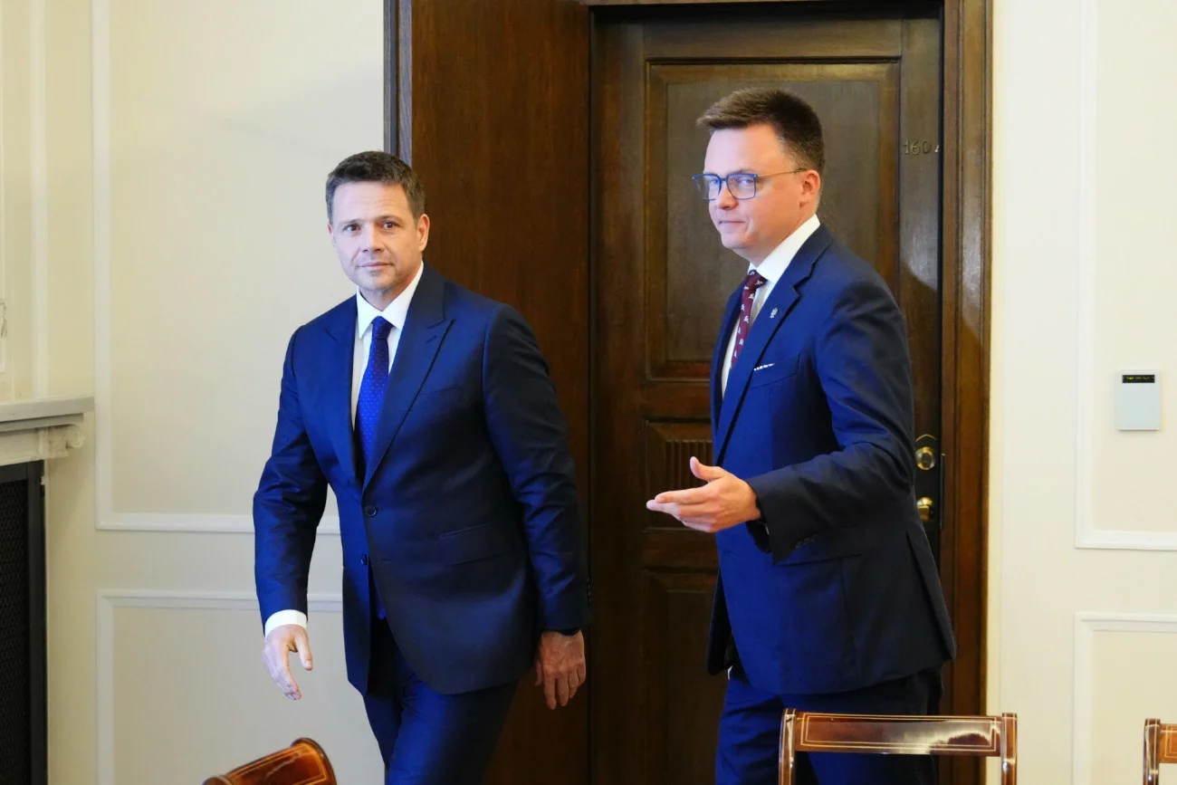 Trzaskowski i Hołownia już po spotkaniu w Sejmie. Zapadła kluczowa decyzja Trzaskowski i Hołownia. Takie padły słowa po spotkaniu ws. poparcia