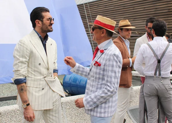 Florencja targi "Pitti Uomo".