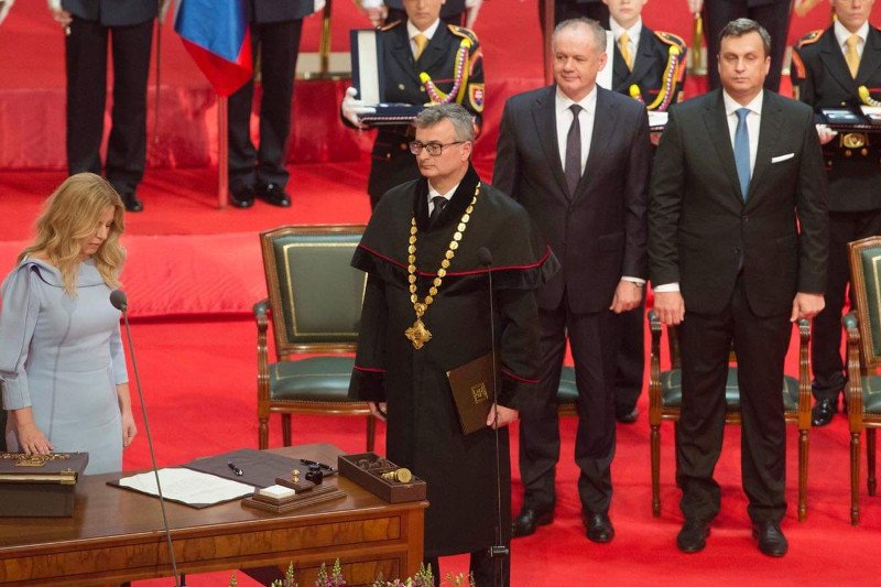 Świeżo zaprzysiężona prezydent Słowacji Zuzana Čaputová powiedziała wzruszające słowa.