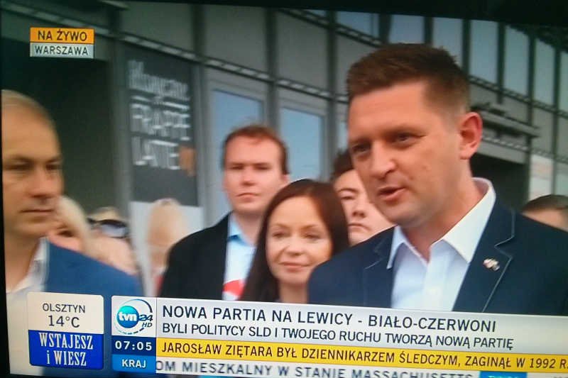 Andrzej Rozenek i Grzegorz Napieralski założyli nową partię Biało-czerwoni.