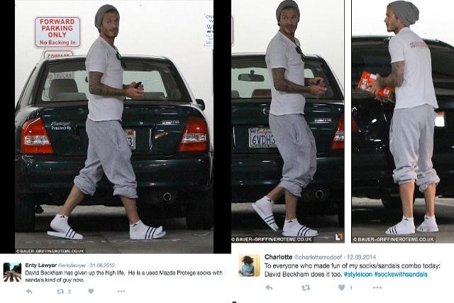 Na Twitterze nie mogą uwierzyć co nosi Beckham!